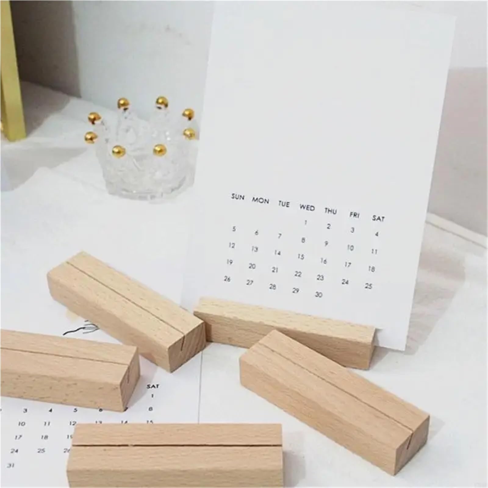 Tischkartenhalter aus Holz, Tischkartenhalter, Tischnummernhalter, Schilderständer für Hochzeitstisch, Namennummer, Bilder, 20 Stück