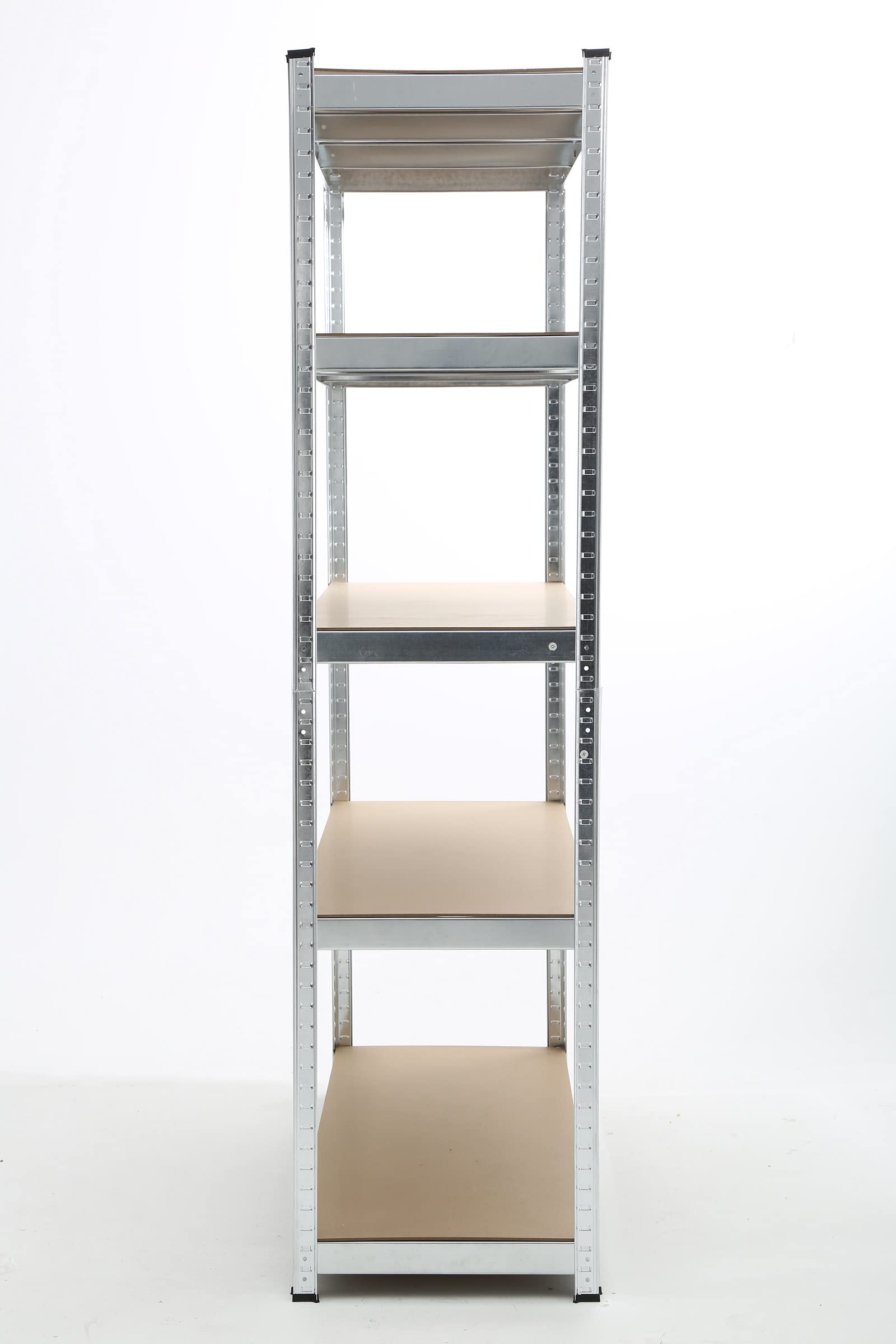 Panana 5 Tier Storage Rack Shelves Shelf Unit 180x100CM 150 kg Per Shelf Heavy Duty Metal Industrial Shelves Storage Rack Shed (DTGS11WH01181001)