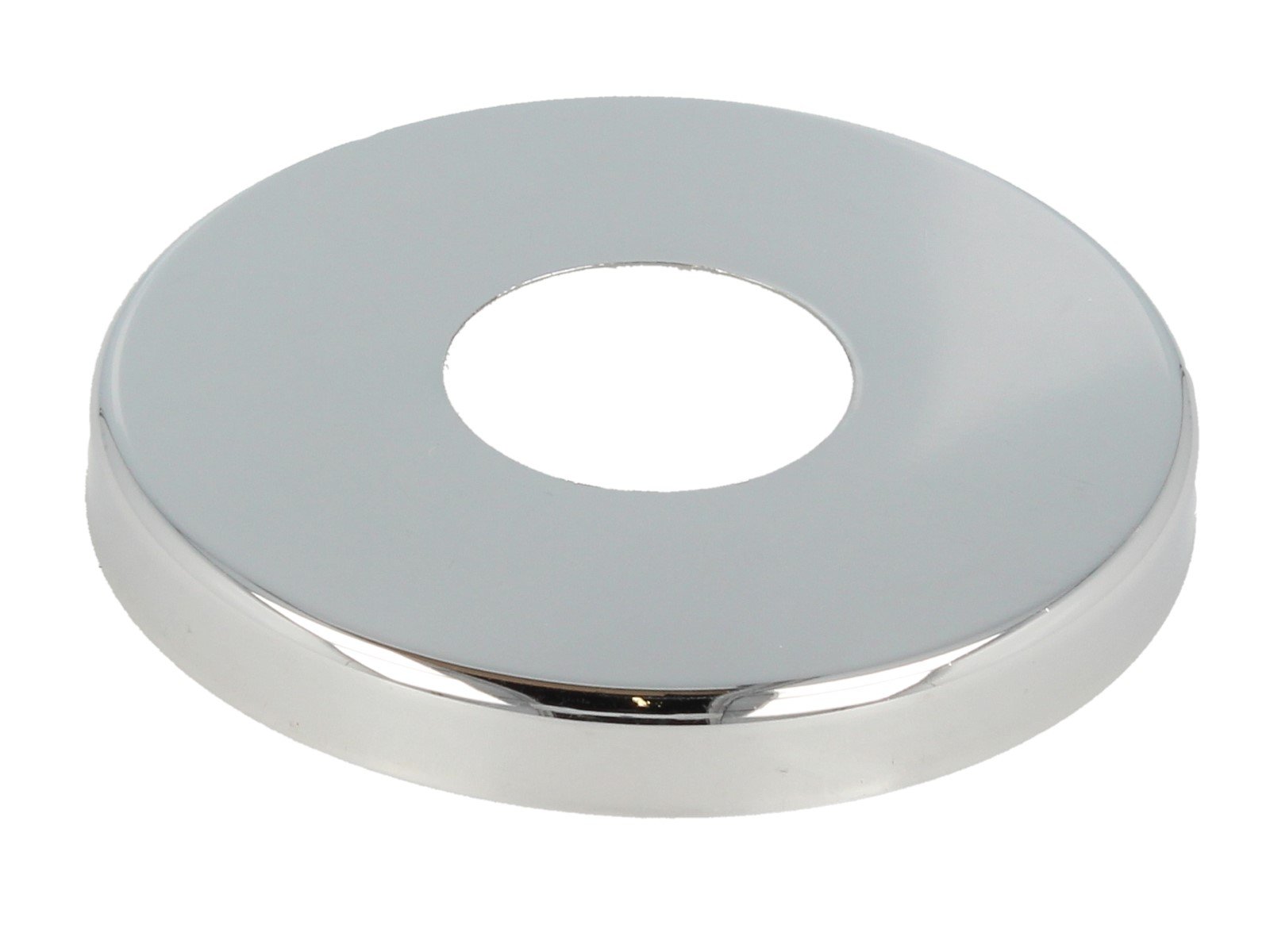 Tecuro Chrome-Plated Tap Rosette 1/2 Inch 22 Mm X 61 Mm X 7 Mm (Ø X Ø X Height), Brass