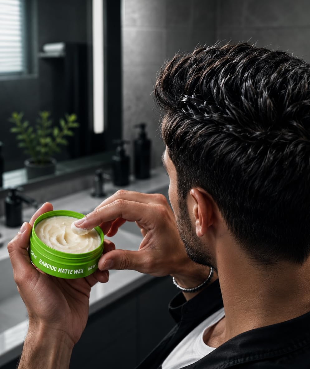 Bandido Matte Hair Wax, 150 ml (1 opakowanie)