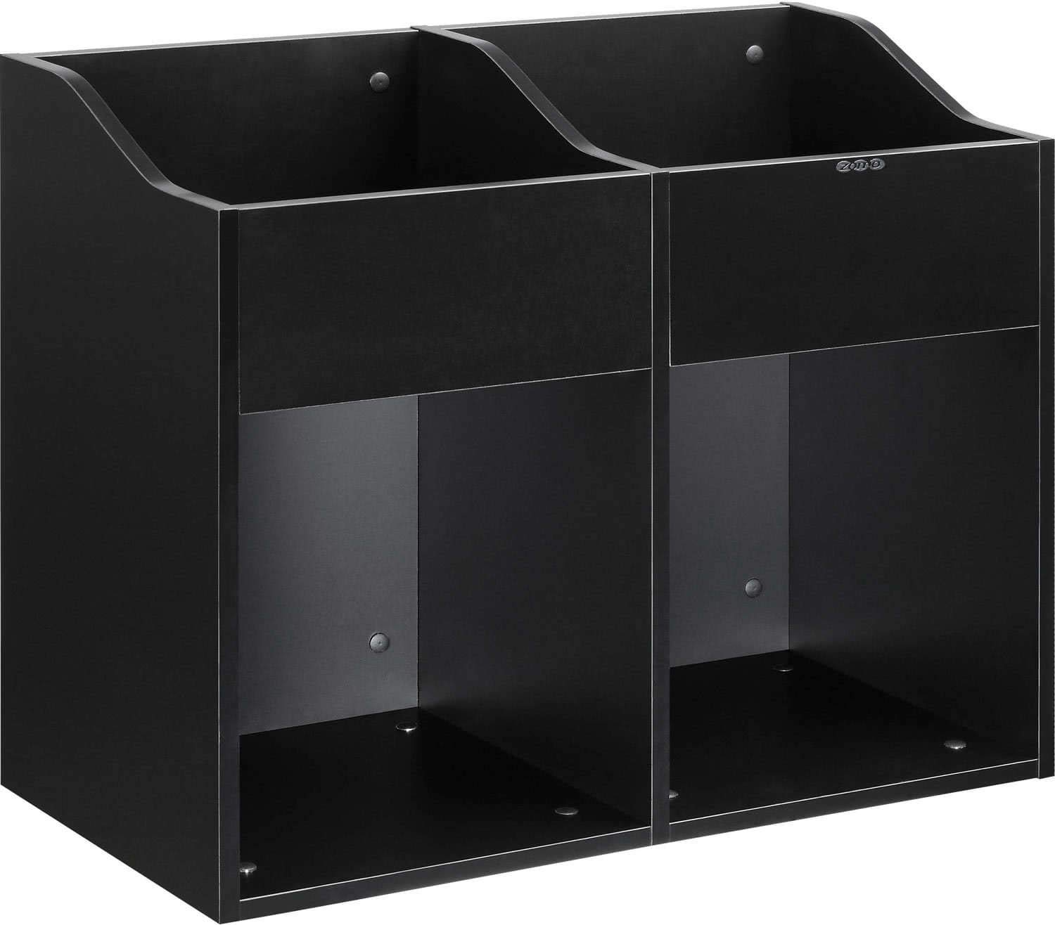 ZOMO Mobiletto per Vinili Vs-Box 200/2 Nero