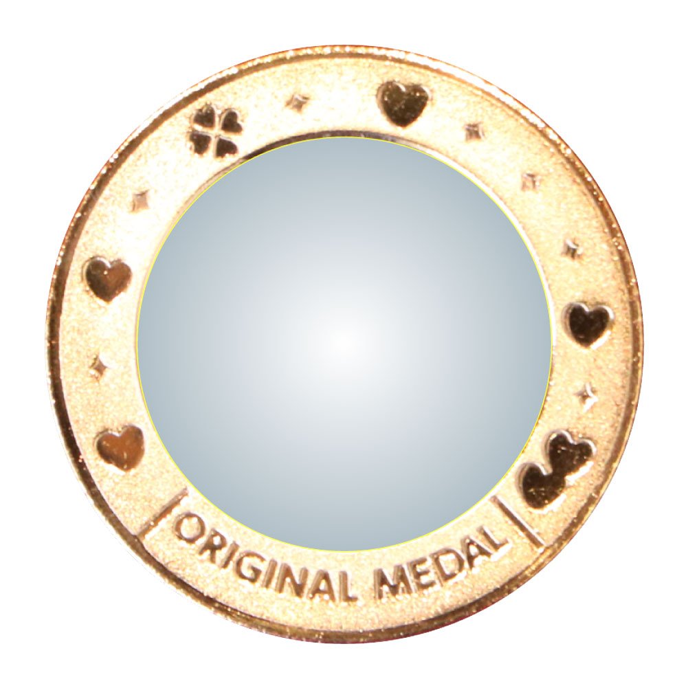 Amazon.co.jp: 作ってみよう！記念メダル／PC・スマホの画像からデザインできます／名前・日付の刻印無料／旅行メダルなど作ってみよう記念メダル／オリジナル記念メダル単体（受注生産品）  (ハート) : スポーツ＆アウトドア