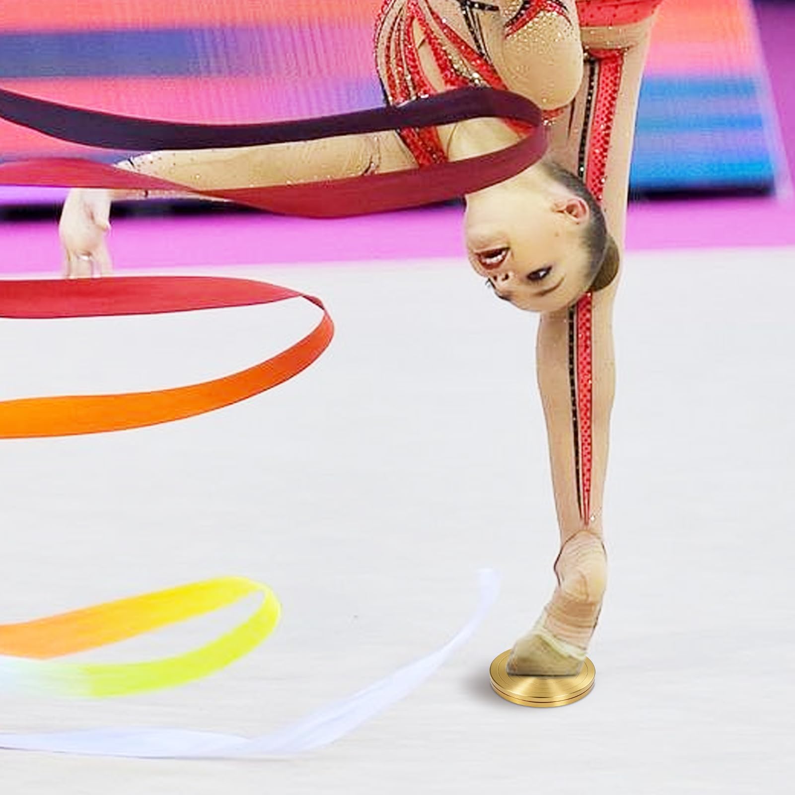Tavola da allenamento per piroette, disco rotante per balletto antiscivolo, per l'allenamento di ballerini, macchina per l'allenamento di pattinaggio artistico, adatta per adulti e per pa