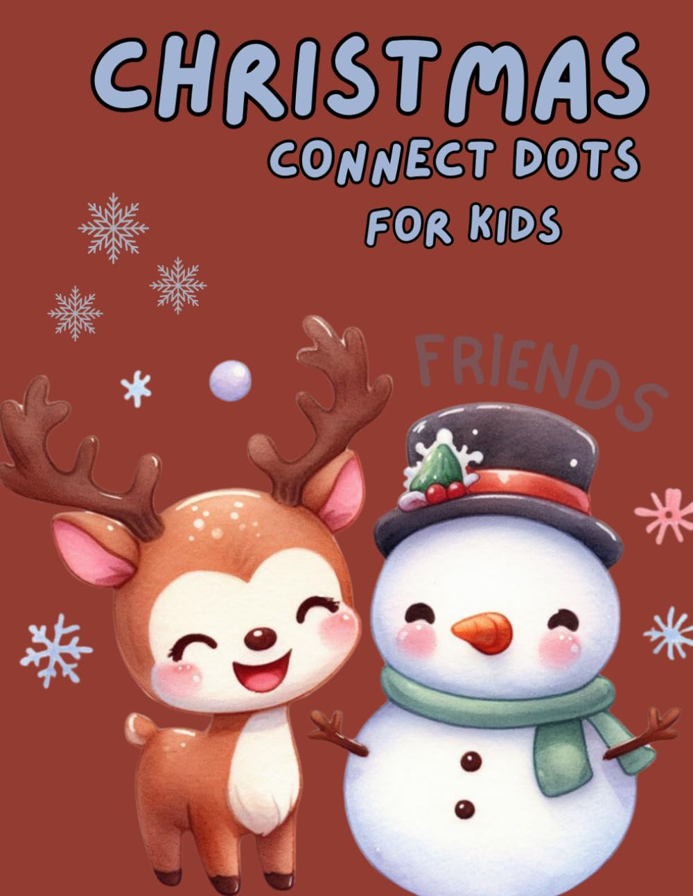 Christmas Connect Dots For Kids: Fun And Challenging Join for Children