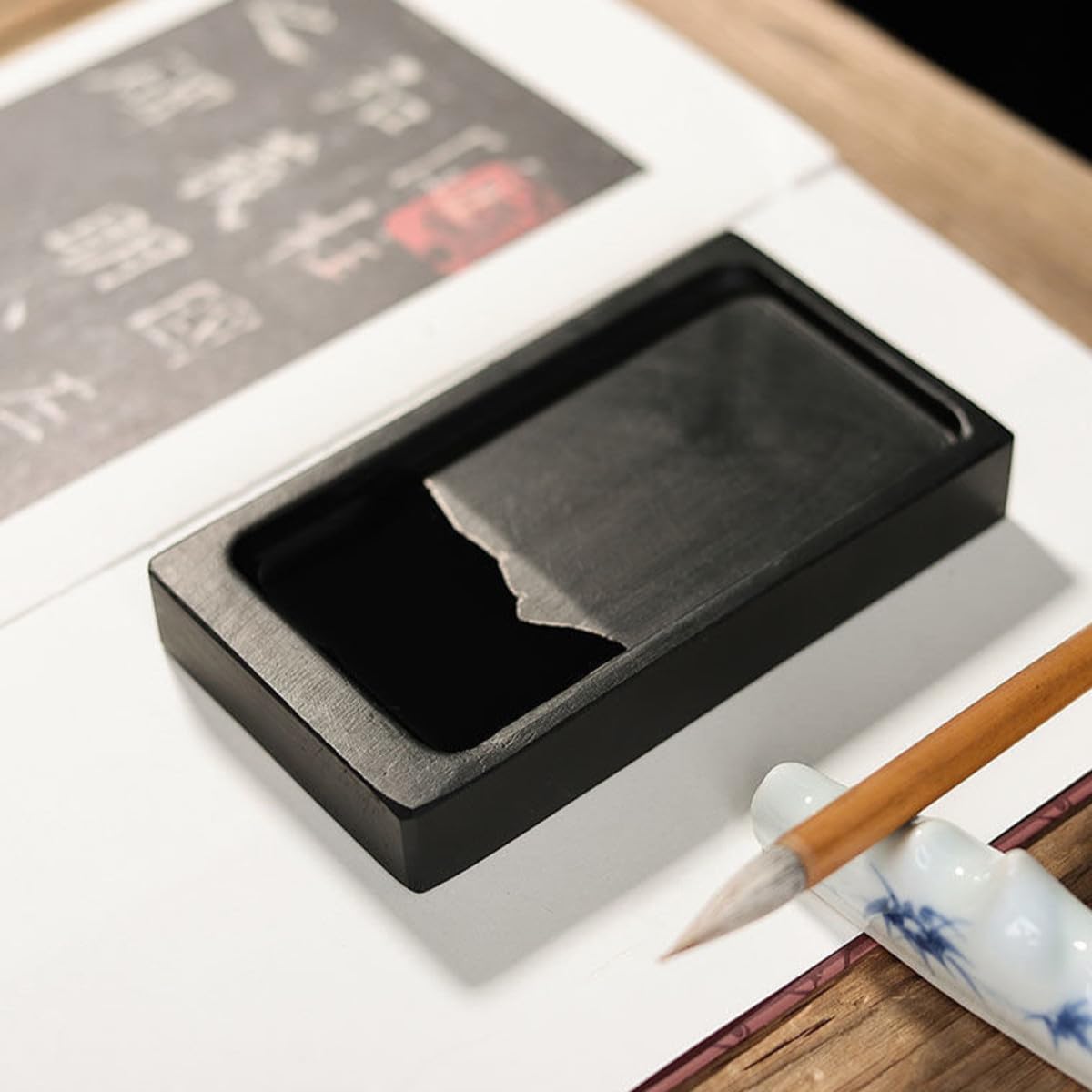 NUOBESTY 4ensembles Encre Chinoise Avec Encre Accessoire De Pratique Pour Étudiants Et Amateurs Art