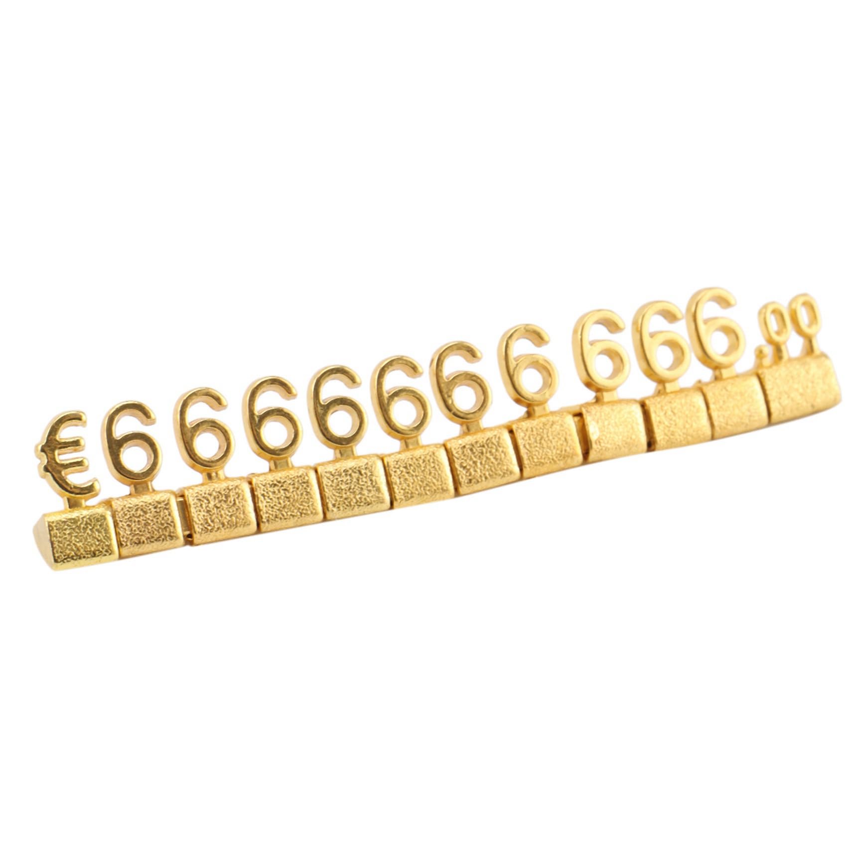 50 Set di Scaffali nel Metallo 3D Kit Quadrato Prezzo Regolabile per Display Negozio Gioielli Orologio Negozio Etichetta Prezzo Display Ufficio