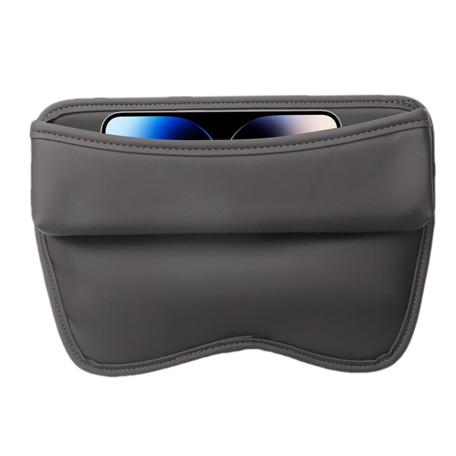 Organizer Universale Per Sedile Auto In Pelle PU - Impermeabile Con Tasche 18x15 Cm - Nero - 3