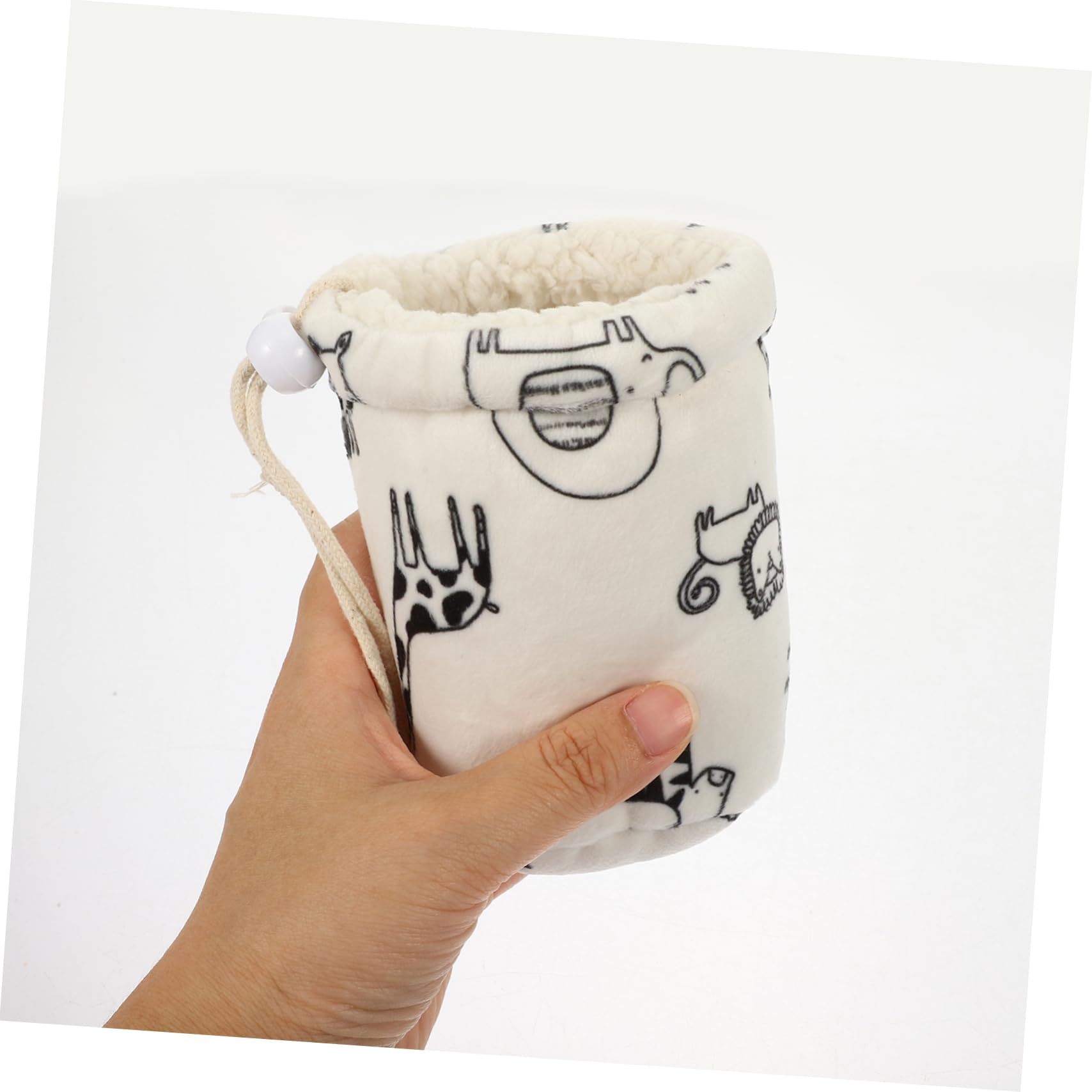 4piezas Cubierta Aislante para Biberón De Protector Anticaídas De Diseño Divertido para Bebidas Calientes