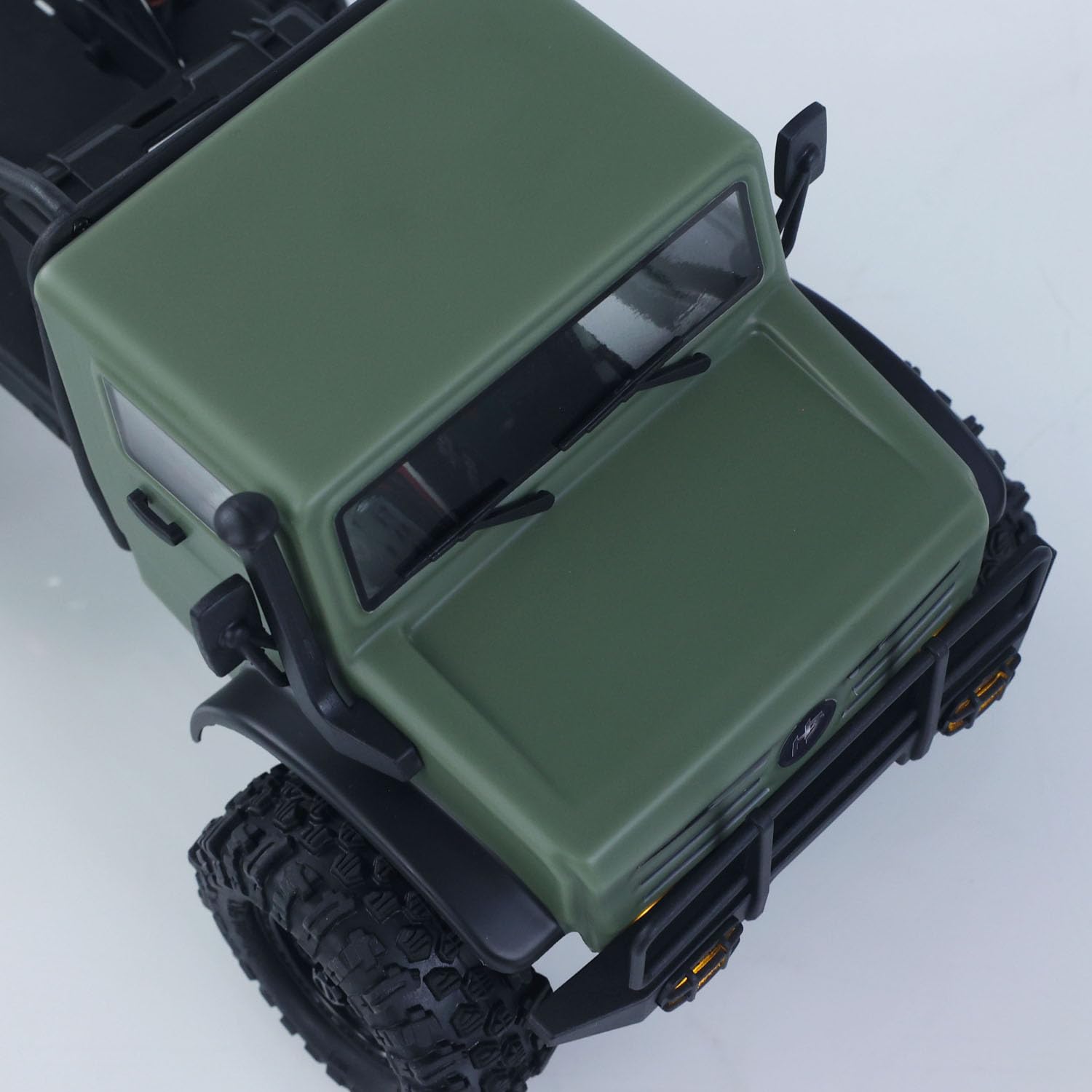 TOUCAN RC HOBBY 1/18 CR18P V3 Thunter RC coche de escalada 2.4G control inalámbrico 4WD Rock Crawler coche sin escobillas ESC RTR luces LED