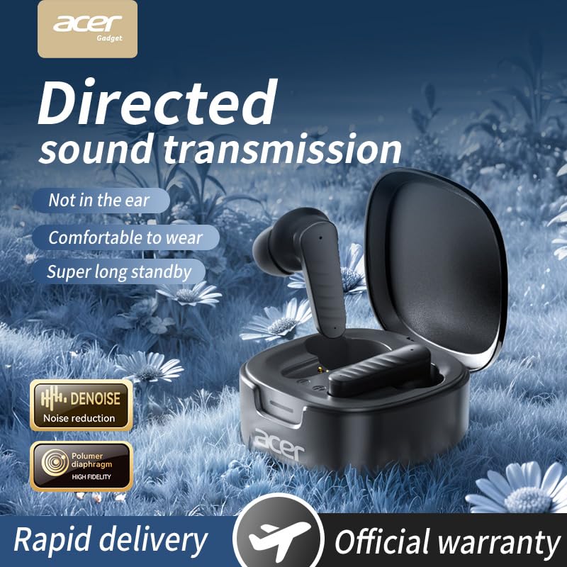 Acer Wireless Earbuds Bluetooth Noise Cancelling Headphones - image 3