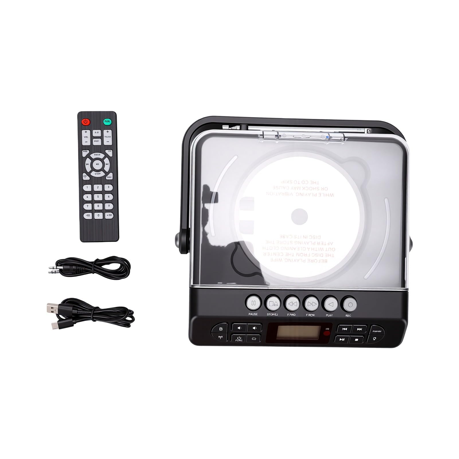 Odtwarzacz CD i Kaset, Bluetooth 5.3 i Minutnik Snu