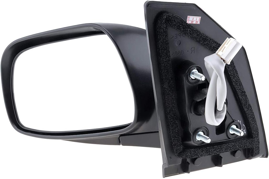 Driver & Passenger Side Power Mirrors, Manual Folding Serviceable Left Side Mirror for Toyota Corolla CE,LE,S,XRS 2003 2004 2005 2006 2007 2008 Sedan 4-Door