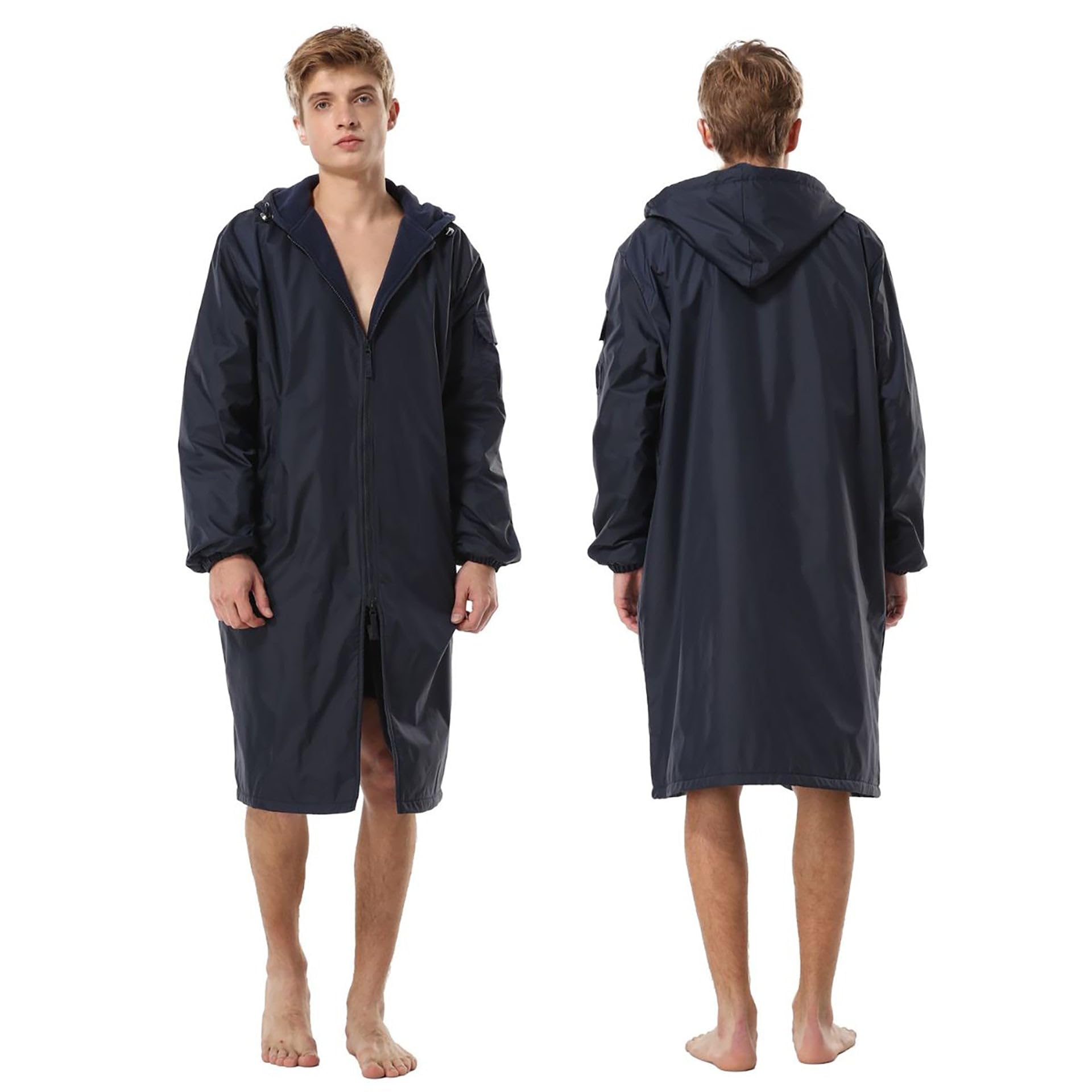 Adoretex Unisex Swim Parka Wodoodporny Ciepły Płaszcz Sporty Wodne Parka Kąpielowa dla dorosłych i dzieci