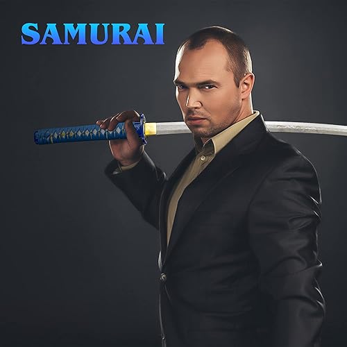 Miniatura 8 de Layofe -Samurai Katana Espada real, hoja de acero al carbono 1060 forjada a mano con endurecimiento tradicional de espiga completa, para regalo,