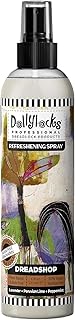 Dollylocks Refreshening Spray for Locs, Braids, Extensions, Dreadlocks | Lavender Lime Peppermint | Plant-based, Residue-free, Sulfate-free | Refresh Moisturizing Scalp Relief | 8 oz