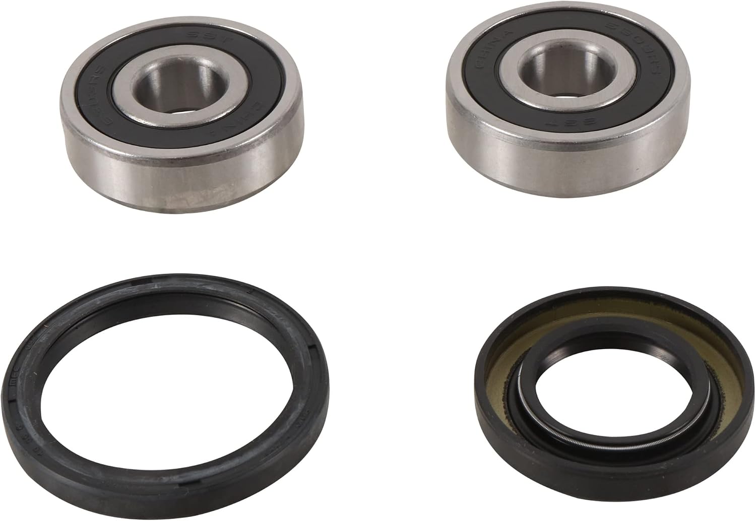 Pivot Works Wheel Bearing Kit PWFWS-Y02-000 Compatible with/Replacement for Yamaha RD400 1976-1978, SR500 1978-1985, TDM850 (Euro) 1994-2001, TDM850 1992-1993, TX500 1973-1975