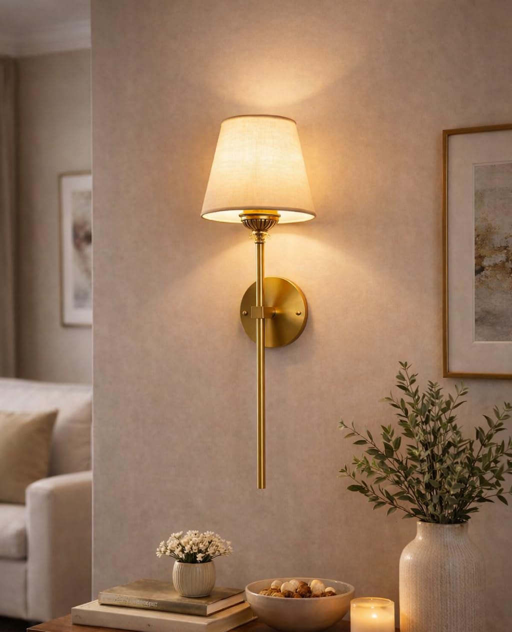 DarkVision Wall Light - Modern Wood Design -11