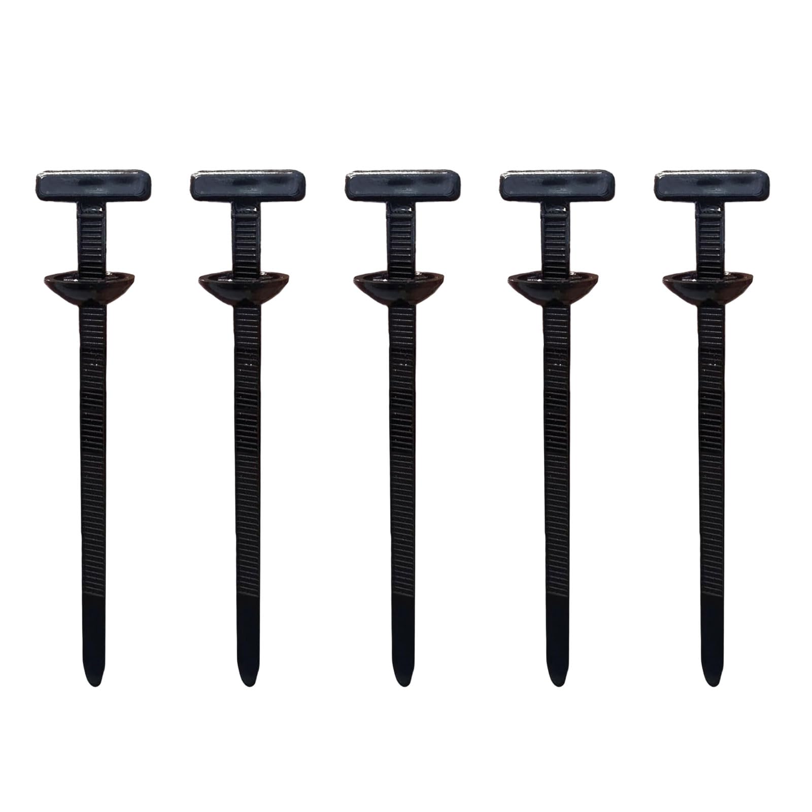 Woedpez Black 100Pcs Strength Nylon Straps Temperature Resistant Cord Clamps Organizers Upgrades For Garage Home Electrical Projects Temperature Resistant Cable Tie