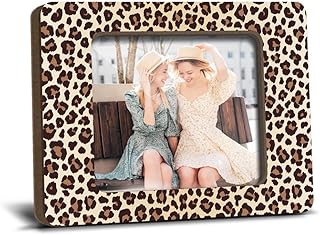 Leopard Fridge Magnetic Picture Frames Ideal Gift for Women Friends Mom ...