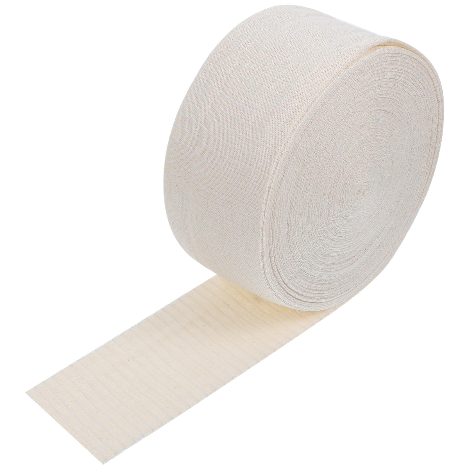 Baluue 1 Roll Plaster Socks Knee Support Tube Grip Self Tubular Stockinette for Legs Stockinette Injury Beige Cotton