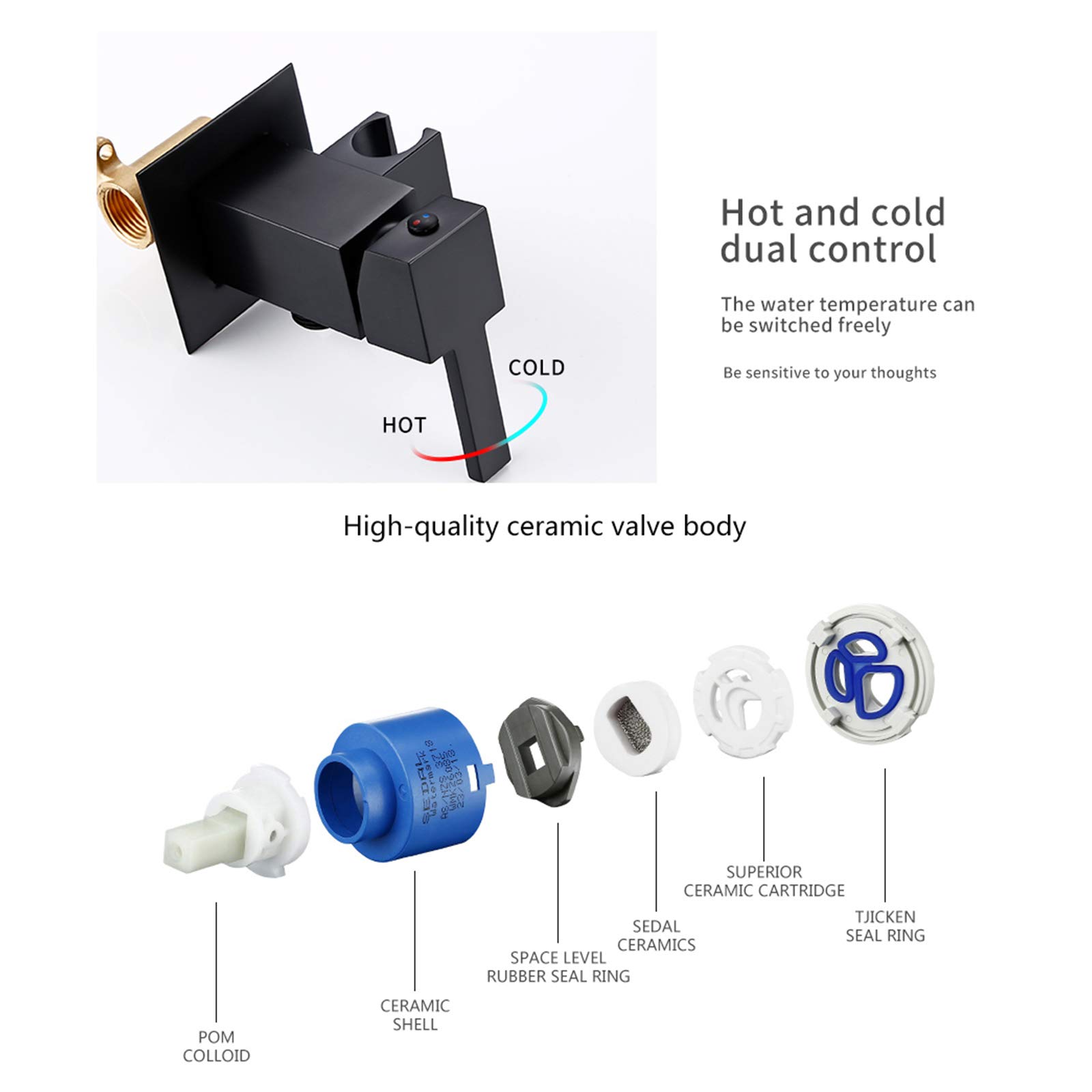 Badezimmer Wc Toilette Douche Bidet Sitz Wasserspray Muslimische Mini-Handbrause Shattaf Gun Sets mit Handsprüher Messing-Umsteller