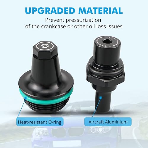 Miniatura 2 de NICECNC N54 PCV Actualización de válvula compatible con BMW E82 E88 E89 E90 E91 E92 E93 E60 E61 E71 135i 335i 535i X6 Z4 Twin Turbo Motores