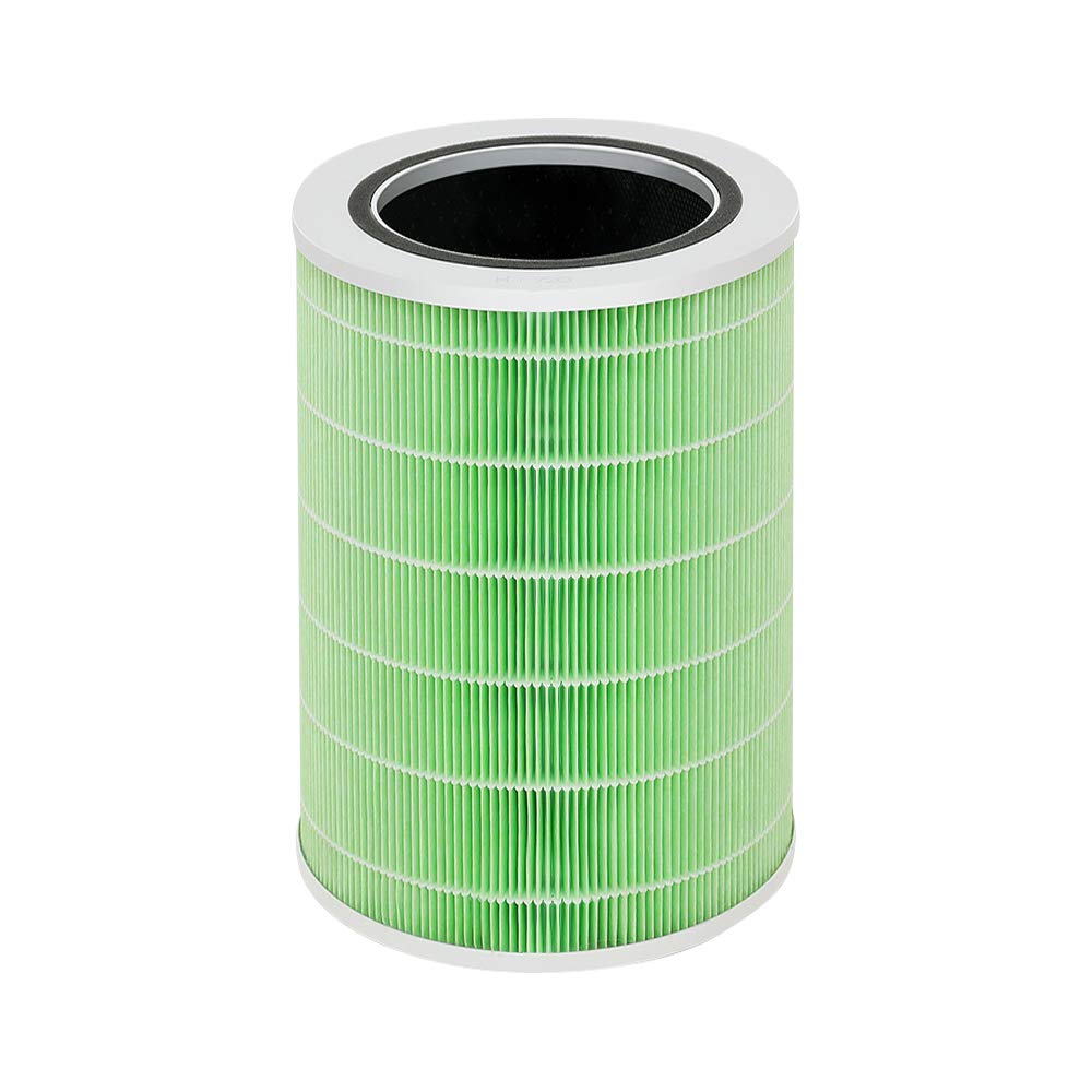 Purificatore d'aria per Allergie e Asma, Filtro HEPA 12, ionizzatore, CADR 350 m³/h, modalità silenziosa (Purifcatore + 1 filtro HEPA) Breath 350 di AERTECNICA