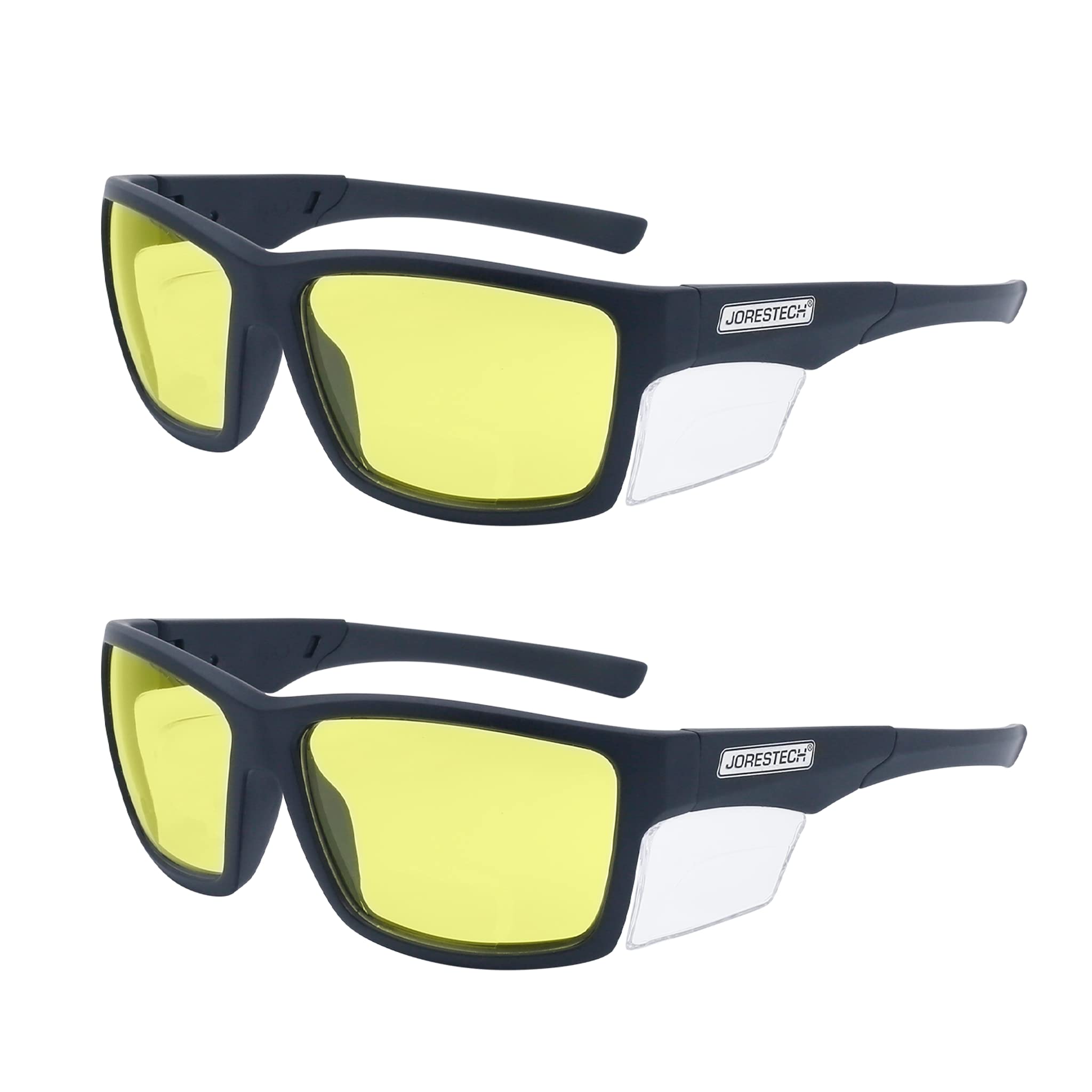 JORESTECH Safety Glasses Classic Design With Side Shields ANSI Z87+ Anti Scratch With UV Protection