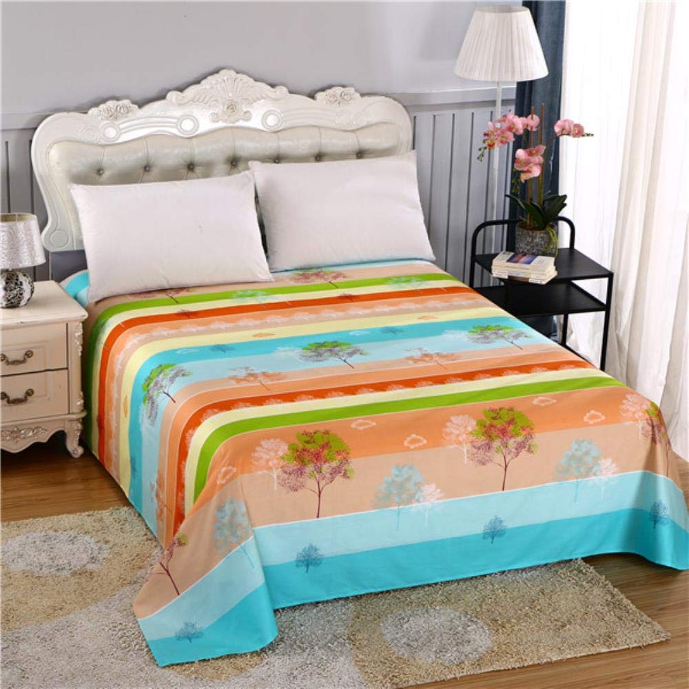 CTOBB1 piece 100% cotton high-grade environmentally friendly active printing super soft flat sheet in various sizes,yeyulangman,230x260cm