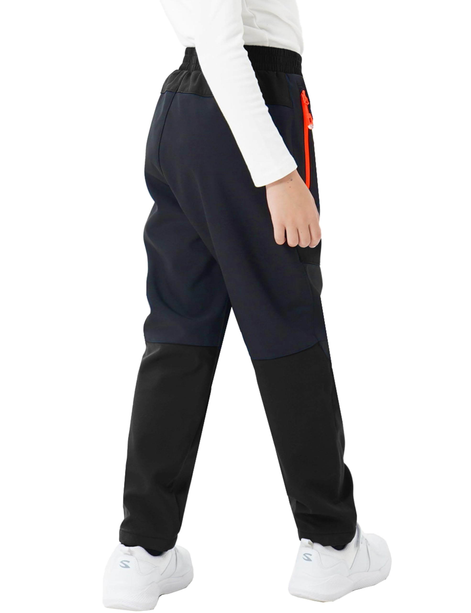 MoFiz Pantalones Ski Niño Pantalon Trekking Niña Térmicos Pantalón Senderismo Invierno Impermeables Transpirable Pantalón