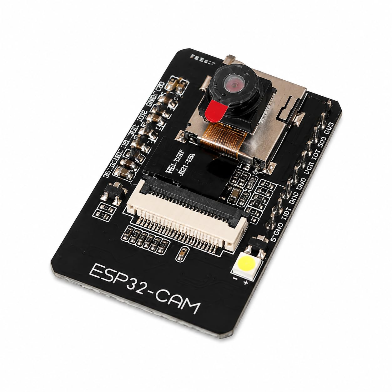 mini wifi camera board 2mp with sd card slot, gpio pins, bluetooth support – compact iot development module for security, automation & maker projects