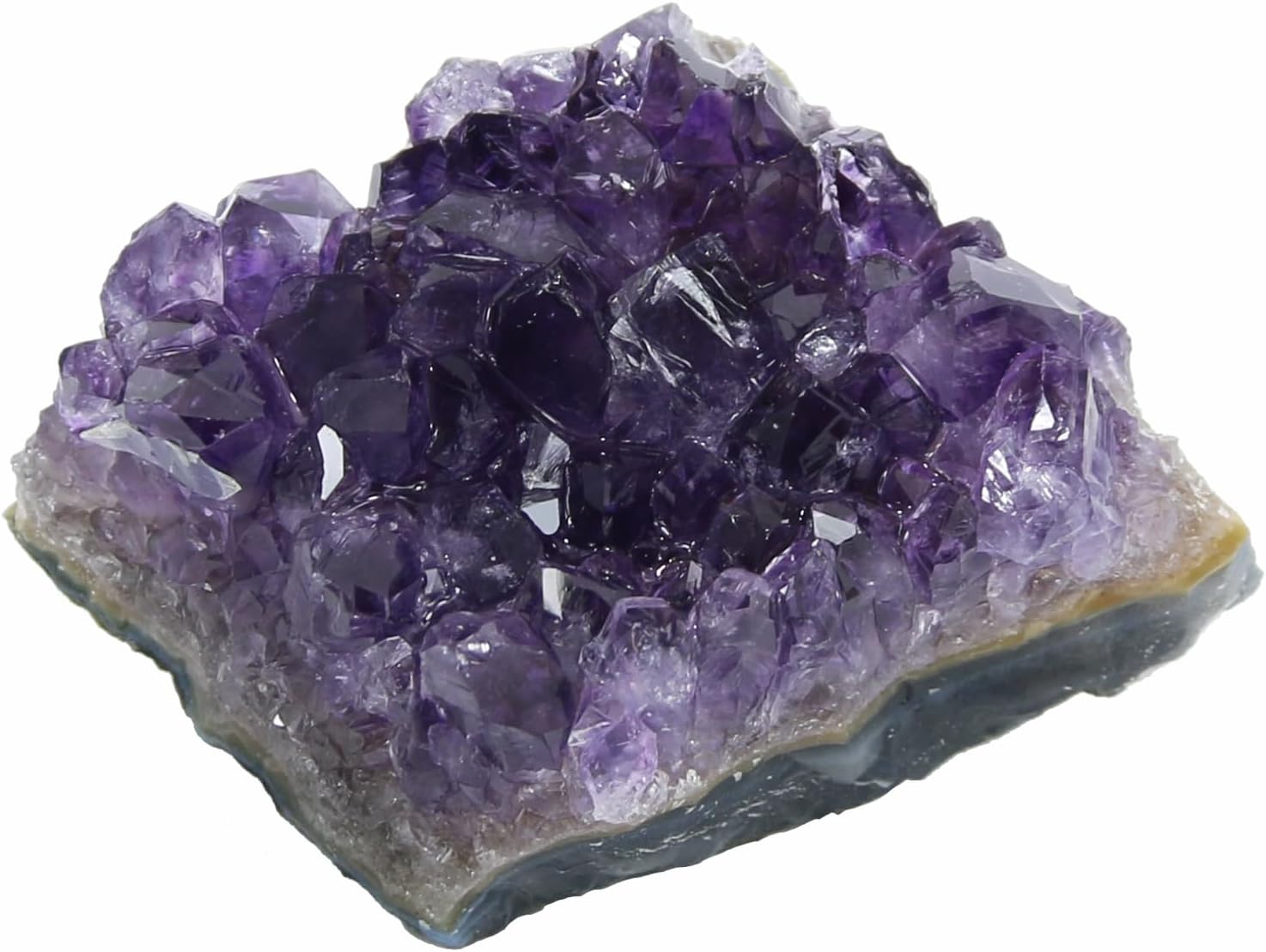 Amethyst Crystal Rock, Real Amethyst Stone, Natural Purple Crystals and Healing Stones, Amathesis Crystal Cluster Geode, Amatista Piedra Natural, Cuarzos Originales De Energia Y Piedras(0.23LB) - Image 3
