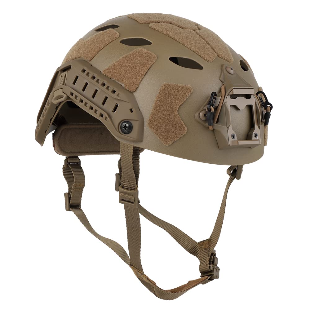 FAST SF kask taktyczny o bardzo wysokim kroju, oddychający, lekki, modułowy, do airsoftu, myśliwskiego, paintballa, wersja standardowa