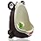 Foryee Cute Frog Potty Training Urinal for Boys with Funny Aiming Target - Coffee