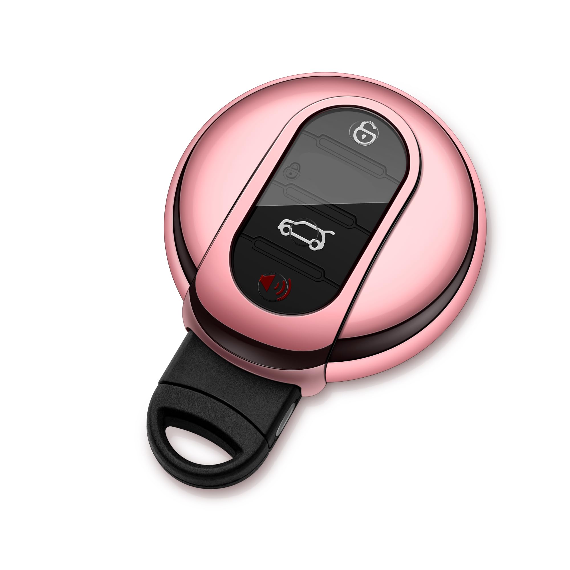 Car Key Fob Cover Key Case Holder Pink