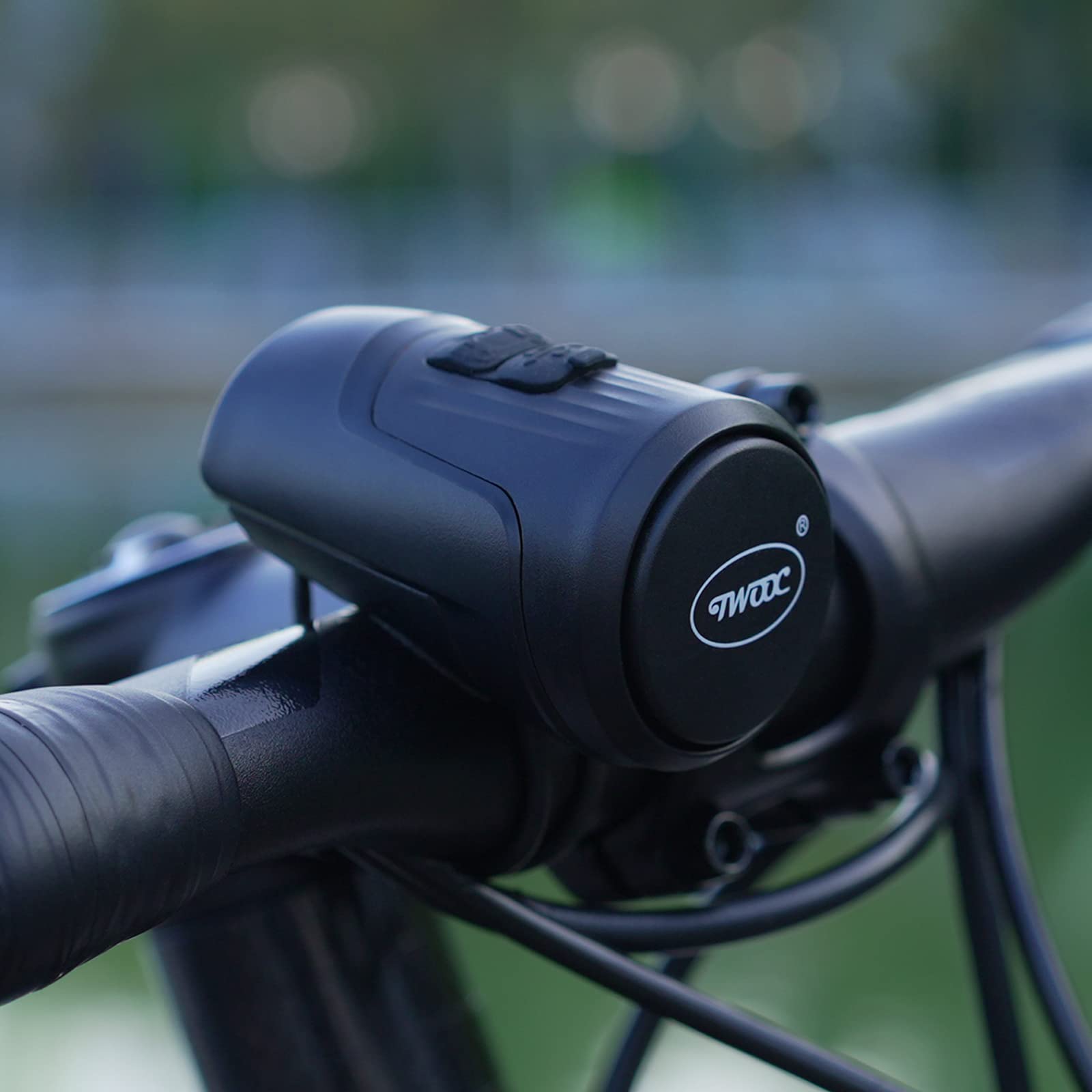 Sonnette vélo électrique 125dB Antivol Alarme Klaxon USB Rechargeable