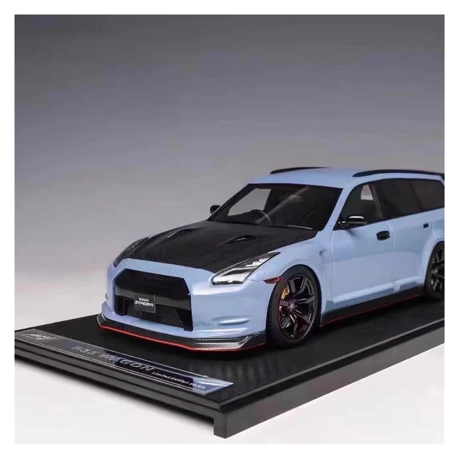 Metallo Scala Replica Modello Di Auto Statica In Resina Per Nissan Stagea R35 Versione Da Viaggio Scala 1 18 Collezione Hobby Souvenir Hobby Veicoli Giochi Set