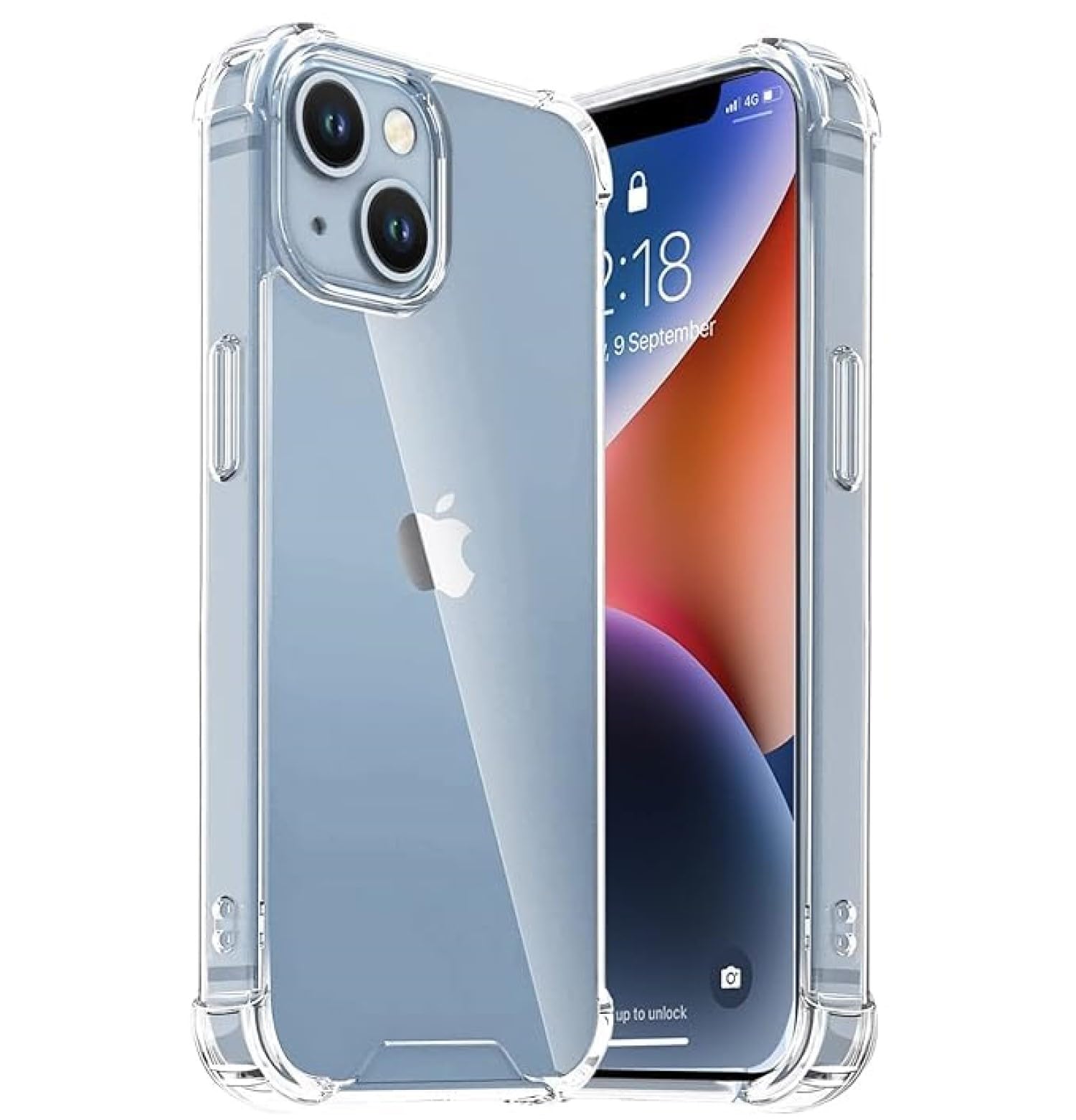 Sounce Shockproof Transparent Hard Back Cover Scratch Resistant Case Premium Clarity Armor Sleek Design Shield with Polycarbonate Protection for iPhone 13[Crystal Transparent] (B0CPYJ1NFH) Amazon Price History, Amazon Price Tracker