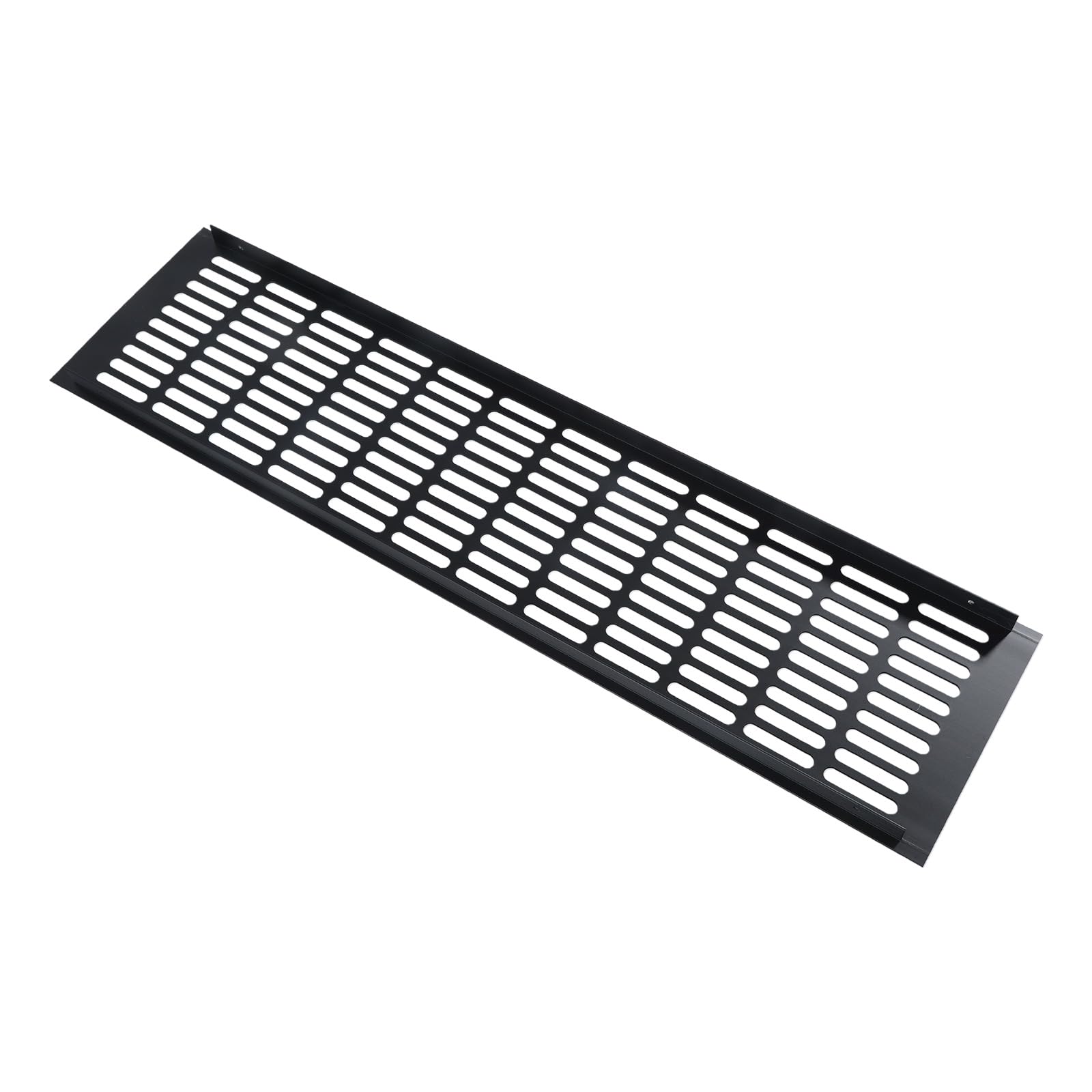 Kalttoy Vent Perforated Sheet Aluminum Alloys Air Vent Cover Ventilations Grilles Rectangles Metal Louvered Grills Cover Cabinet Wardrobes Ventilations Grilles Rectangles Metal Louvered Grills