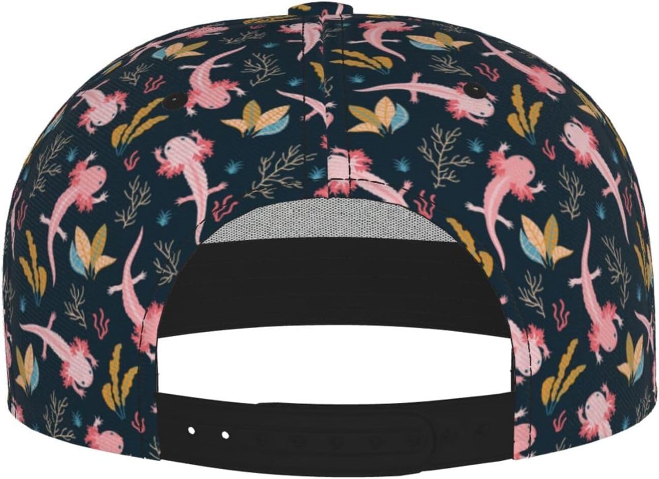 Fashion Snapback Hat for Men Women, Hip Hop Style Baseball Cap Flat Bill Hats Adjustable Trucker Sun Hat - Image 4