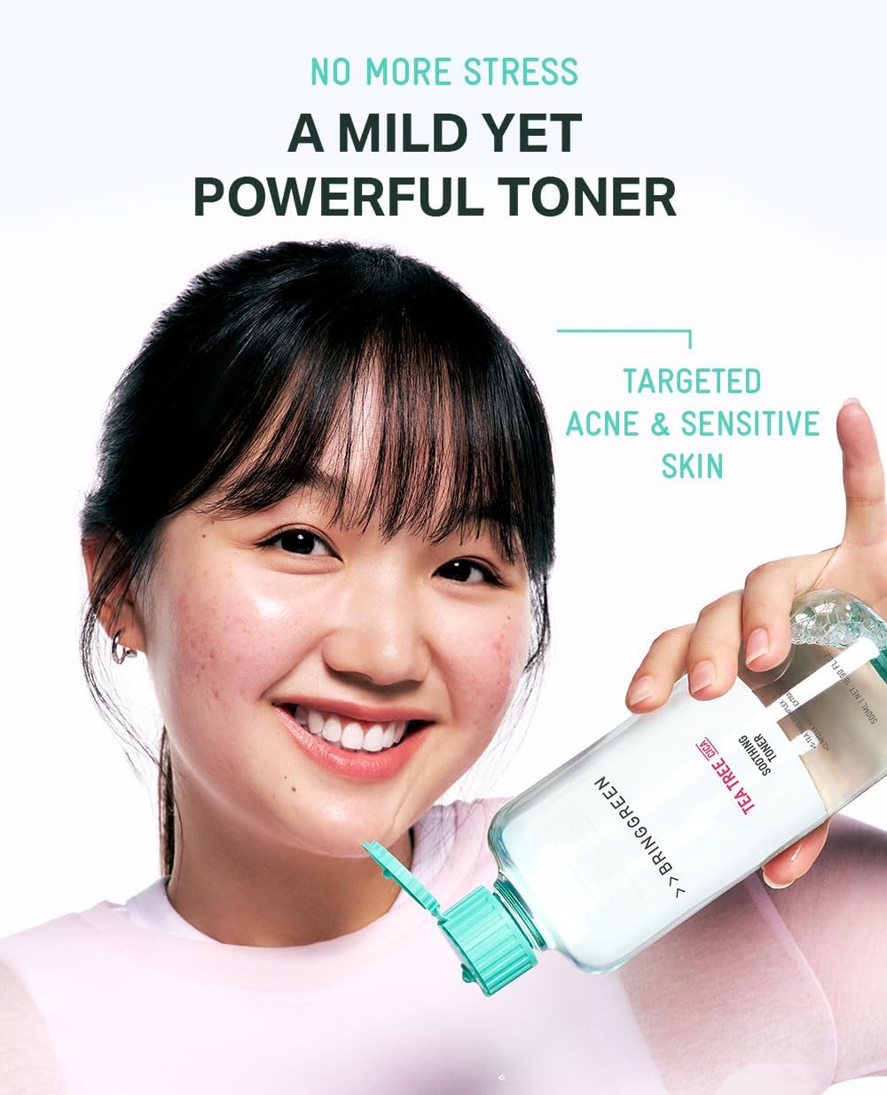 BRING GREEN Tea Tree CICA Soothing Toner | Mild Daily Skincare Routine for Cooling and Hydrating Effect (8.5 Fl. Oz., 250ml) - Image 3