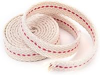 Vista 7 de 3 rollos de mecha de algodón plana fuerte, 12 pulgada para linterna de aceite, estufa de quemador de queroseno, lámpara de aceite de iluminación