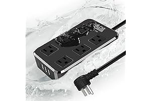 IPX6 Rated Camping Power Strip Built for Challenging Outdoor Environments