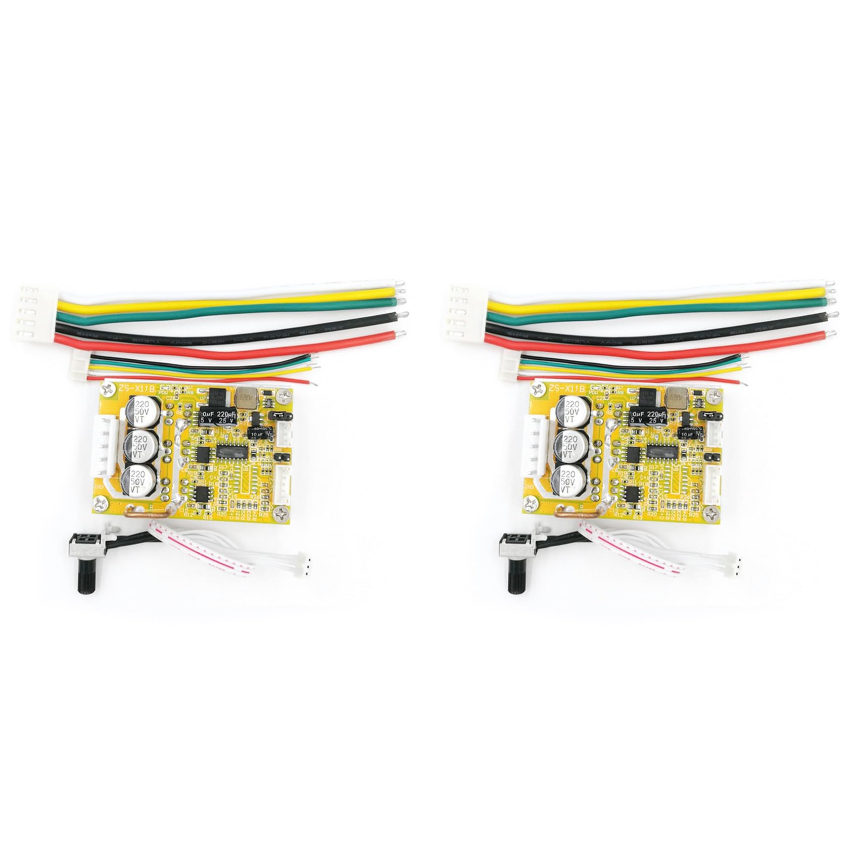 Jnchdghwa As Shown 2Pcs Dc 5-36V 350W Bldc Three-Phase Brushless (With Hall) Motor Controller Brushless Sensor Motor Driver
