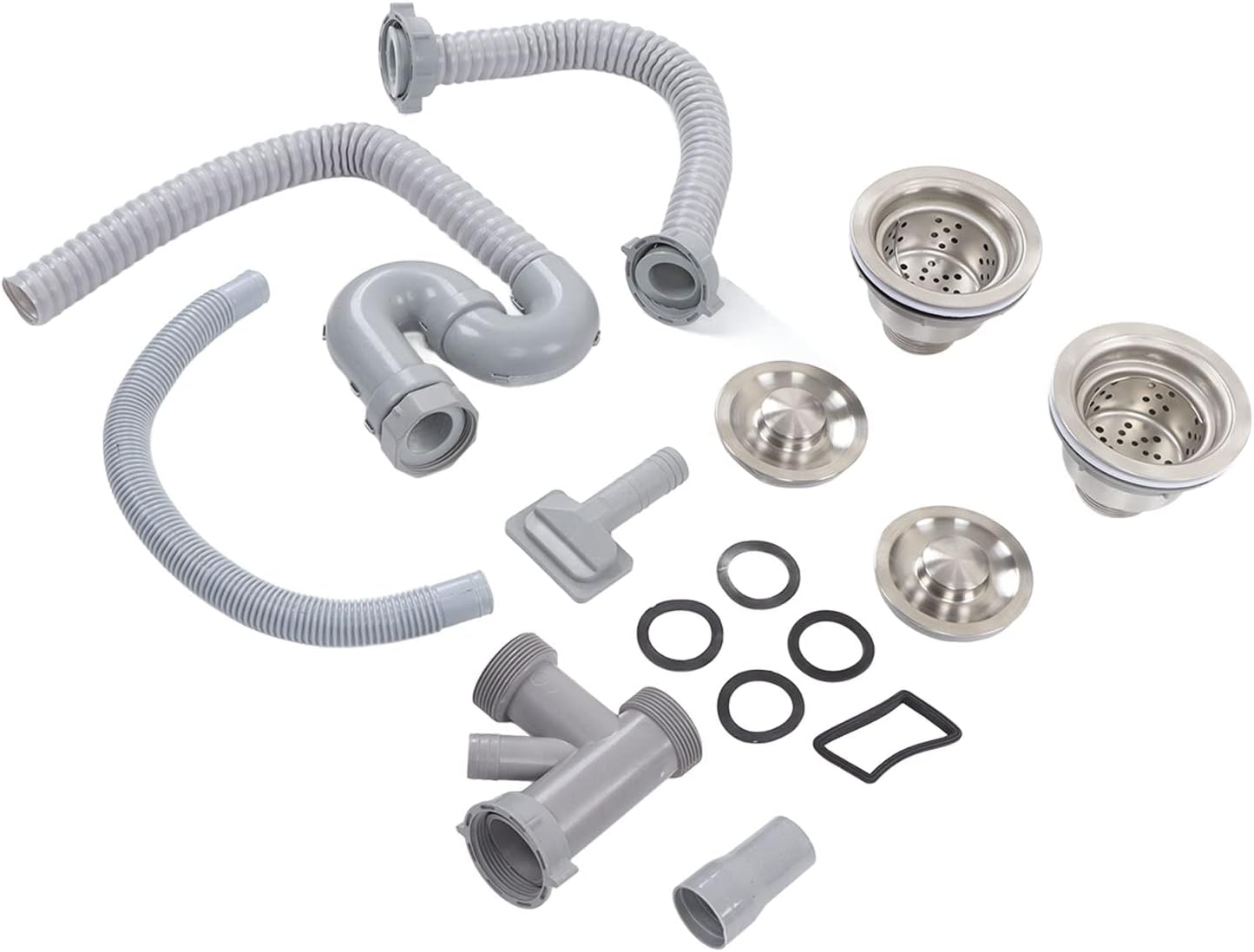 Naroote Bathroom Sink Drain Kit, Kitchen Sink Drain Kit