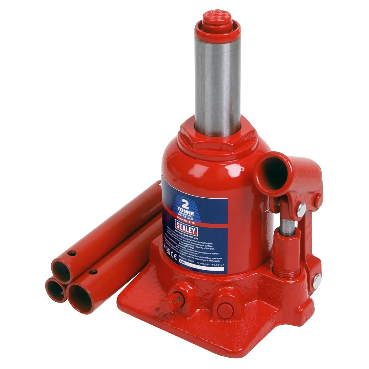Sealey Cric Bouteille télescopique 2 tonnes SJT2