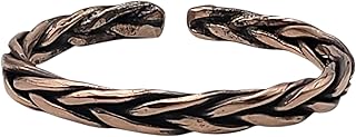 (JC) jimmycom, red Copper,Twisted Copper bracelet, For Men and Women