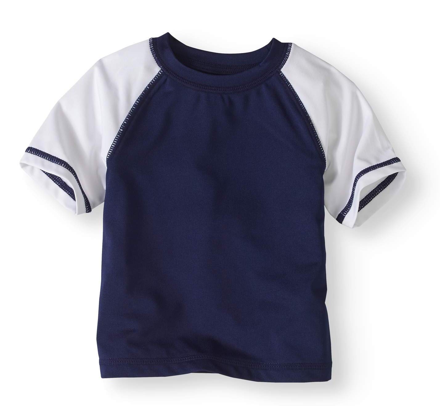 Baby Boys Blue Sapphire Rash Guard Swim Top (24 Months)