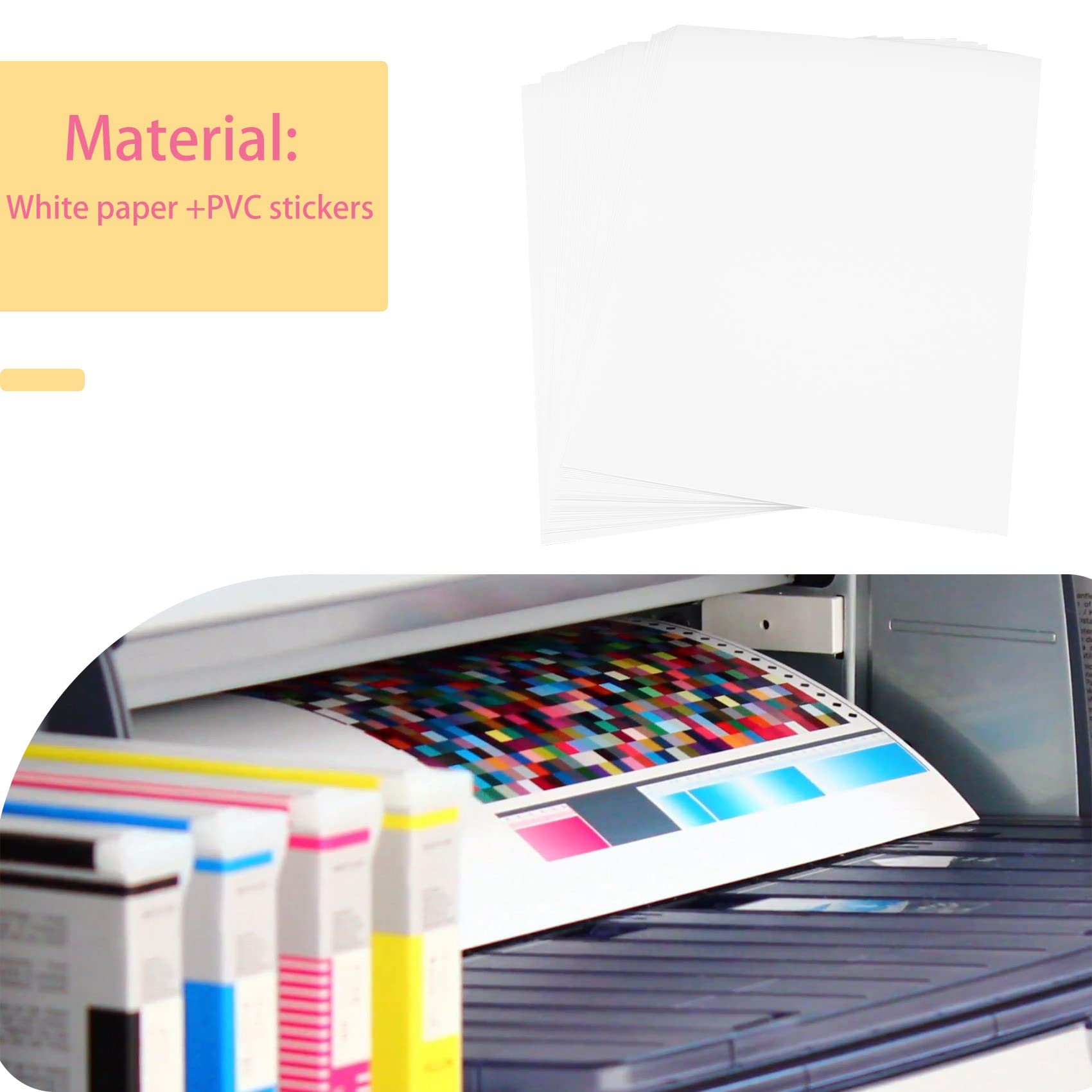 Plancia in PVC del pavimento in vinile, laminato autoadesivo, 70 pezzi