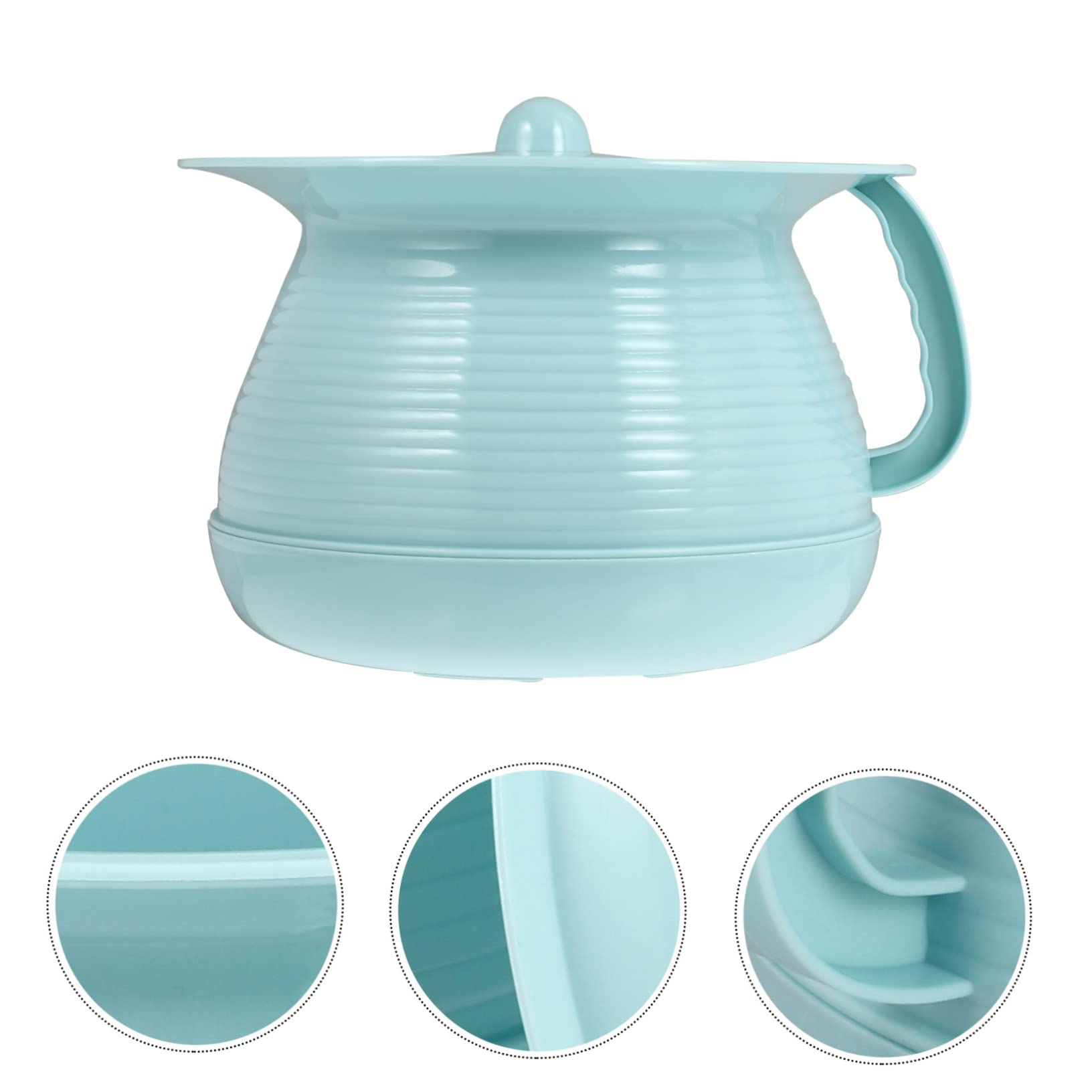 Didiseaon Thickened Children Adult Urine Pot Home Chamber Pot Plastic Spittoon Cover